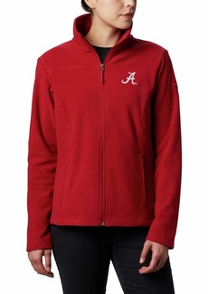Columbia NCAA Alabama Crimson Tide Women's Give and Go II Full Zip Fleece Jacket  Plus ALA - Red Velvet