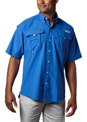 Columbia Pfg Men's Bahama Ii Upf-50 Quick Dry Shirt - Collegiate