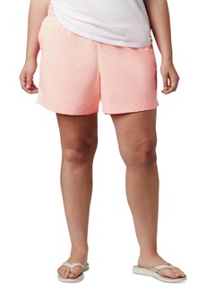 Columbia Plus Size Backcast Water Shorts - Tiki Pink