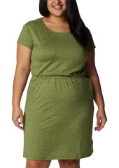 Columbia Plus Size Pacific Haze Short-Sleeve T-Shirt Dress, Created for Macy's - Canteen