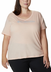 Columbia Plus Size Relaxed V-Neck T-Shirt
