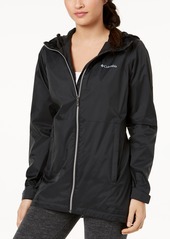 Columbia Switchback Long Lined Rain Jacket - Black