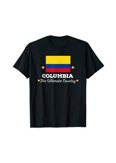 Columbia The Ultimate Country National Flag T-Shirt