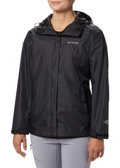 Columbia Women's Arcadia II Rain Jacket, XL, White