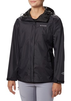 Columbia Women's Arcadia II Rain Jacket, XS, Black