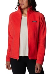 Columbia Women's Benton Springs Fleece Jacket, Xs-3X - Red Lily