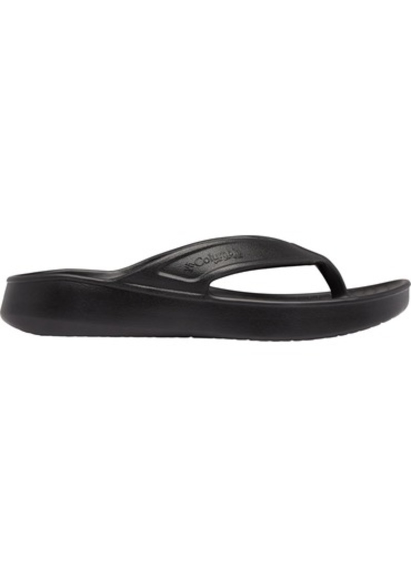 Columbia Women's PFG Boatside Flip Sandals, Size 6, Black