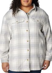 Columbia Women's Calico Basin Shirt Jacket, XS, Gray