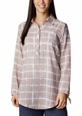 Columbia Women's Camp Henry II Tunic Mauve Vapor to Dye for Print