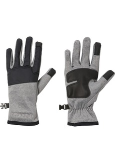 Columbia Women's Cloudcap Fleece Gloves, Small, City Grey Heather/ Black