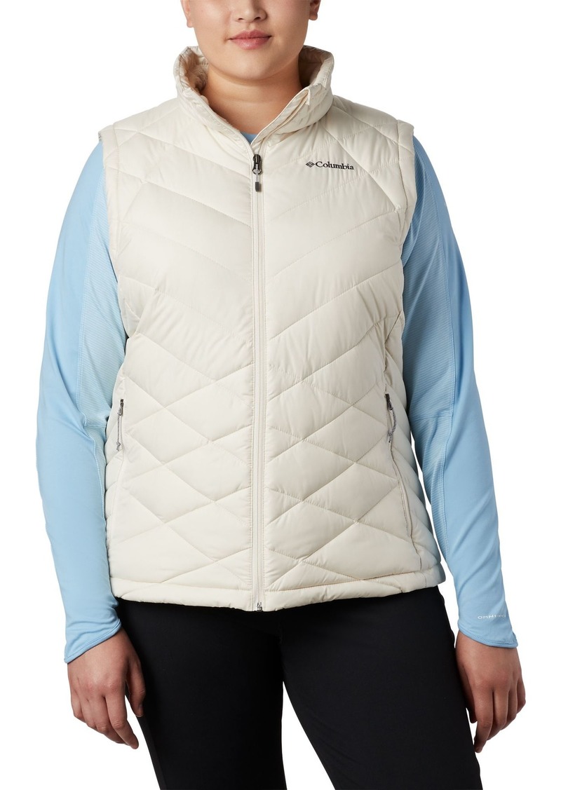 Columbia Women's Heavenly Insulated Vest, XL, White