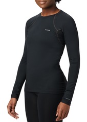 Columbia Women's Heavyweight Stretch Baselayer Long Sleeve Shirt, XS, Black