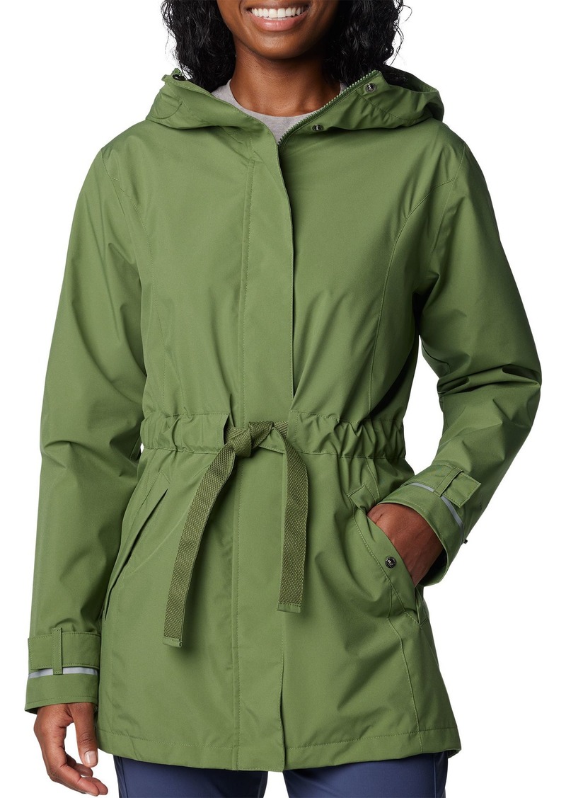 Columbia Women's Here and There Trench II Jacket, Large, Green