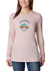 Columbia Women's Hidden Haven Long Sleeve Tee Dusty Pink/Buggy