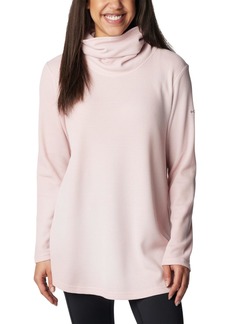 Columbia Women's Holly Hideaway Waffle Cowl Neck Pullover   Plus