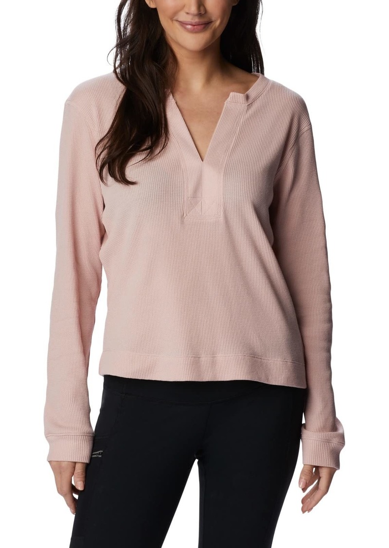 Columbia Women's Holly Hideaway Waffle Long Sleeve