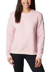 Columbia Women's Lodge Quilted Crew   Plus
