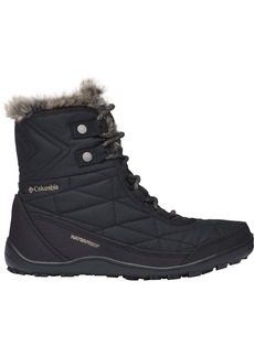Columbia Women's Minx Shorty III Wateproof 200g Winter Boots, Size 7.5, Black