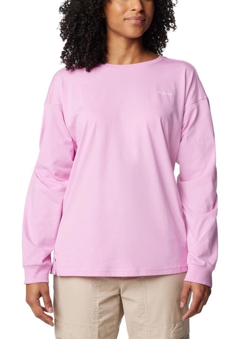 Columbia Women's North Cascades Branded Long Sleeve Crew