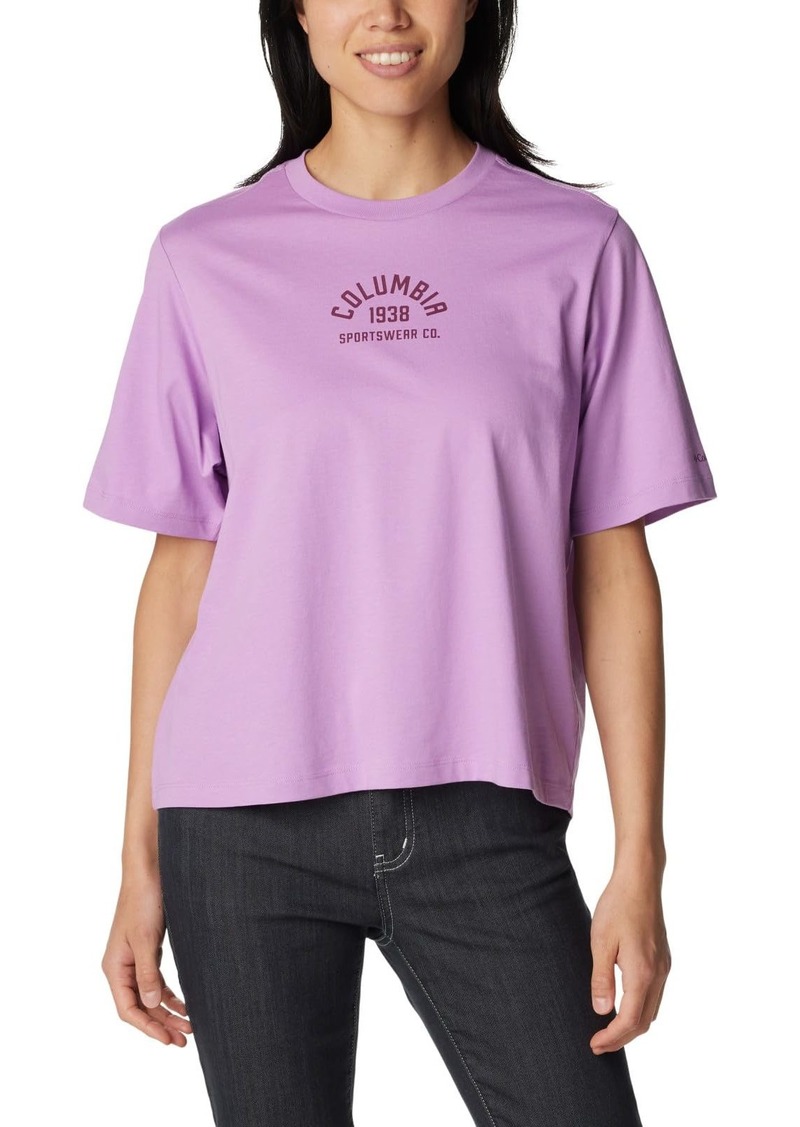 Columbia Women's North Cascades Relaxed Tee Gumdrop/College Life
