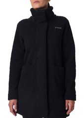 Columbia Women's Panorama Long Sherpa Jacket, XS, Black