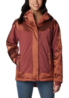 Columbia Women's Point Park Insulated Jacket Faded Peach Sheen/Beetroot