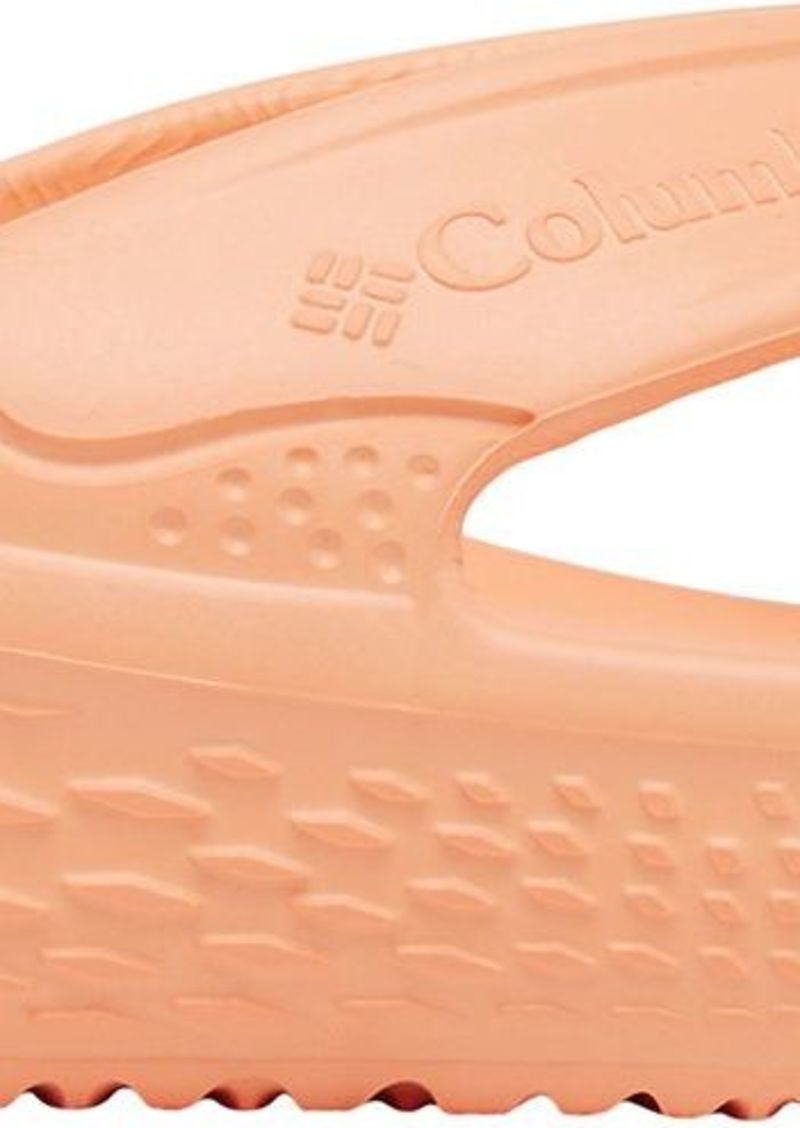 Columbia Women's Ramble Flip Flops, Size 6, Orange