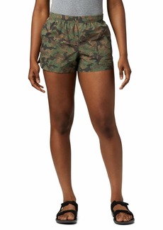 Columbia Women's Plus-Size Sandy River II Printed Short Breathable Sun Protection Shorts Cypress camo Print 3X x 6