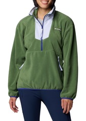 Columbia Women's Sequoia Grove Half Zip Fleece, XS, Gray