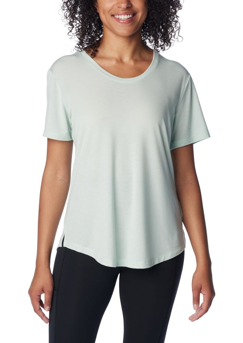 Columbia Women's Slack Water Knit Tee II ICY Morn