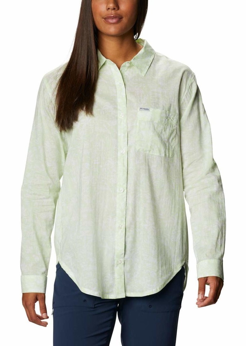 Columbia Women's Slack Water Woven Long Sleeve Shirt