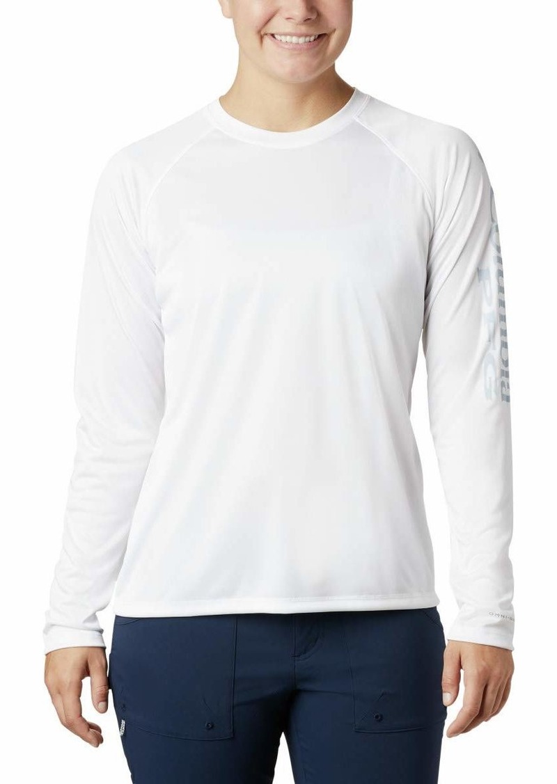 Columbia Women's Plus Size PFG Tidal Tee II Sun Protection Long Sleeve Shirt