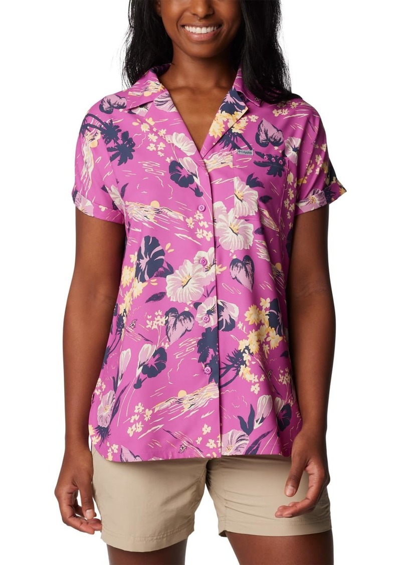 Columbia Women's Sun Drifter Woven Short Sleeve