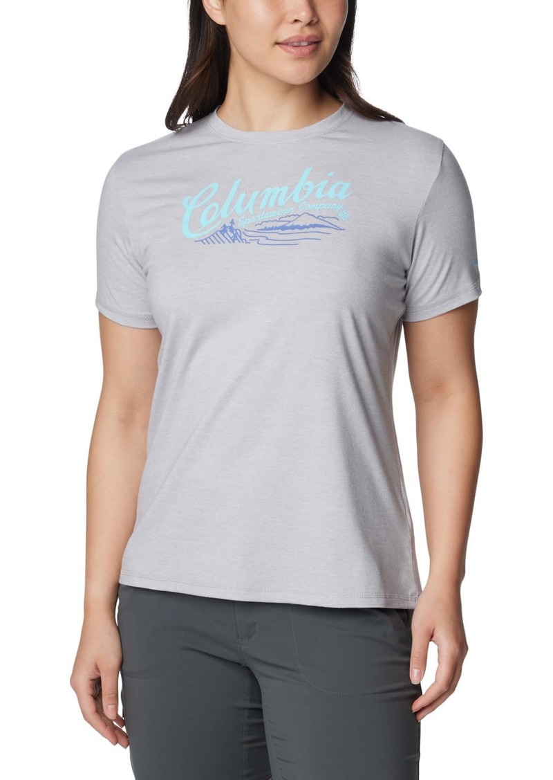 Columbia Women's Sun Trek Short Sleeve Graphic Tee