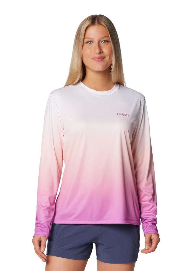 Columbia Women's Super Tidal Tee PFG Rookery Palms Fade