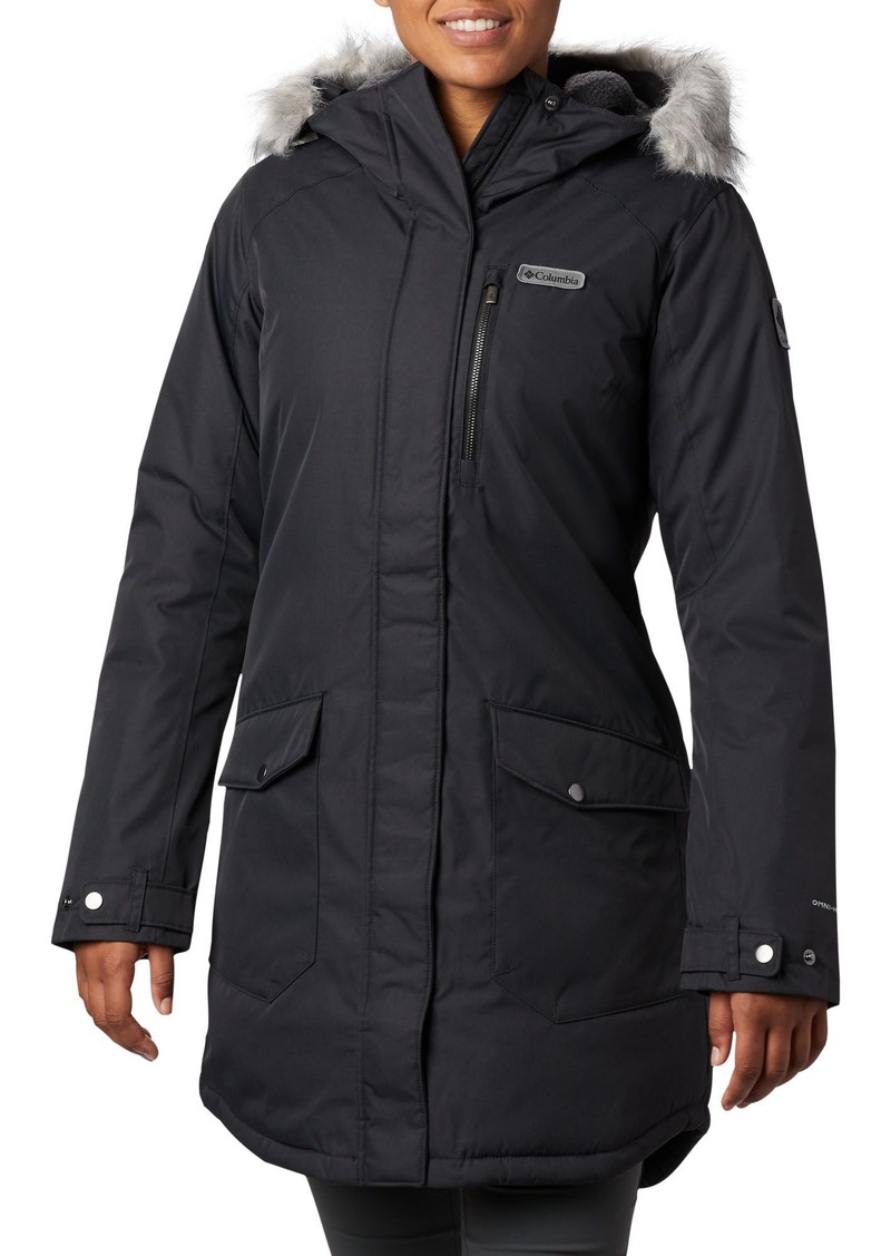 Columbia Women's Suttle Mountain Long Insulated Jacket, Large, Black