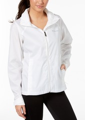 Columbia Women's Switchback Waterproof Packable Rain Jacket, Xs-3X - Stone Green