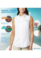 Columbia Women's Tamiami Sleeveless Shirt - White