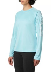 Columbia Women's Tidal II Long Sleeve Shirt, XS, Blue