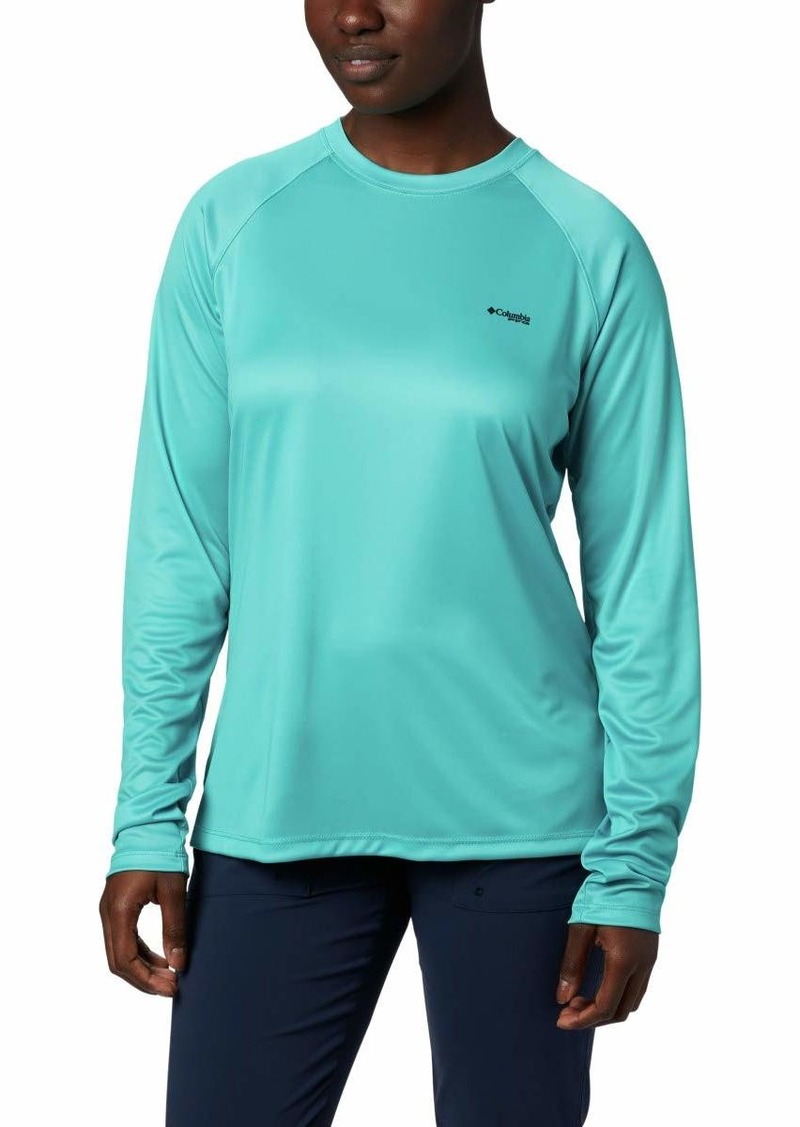 Columbia Women's Tidal Tee PFG Printed Triangle Long Sleeve