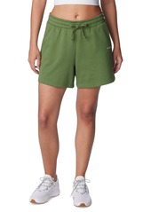 Columbia Women's Trek Mid-Rise French Terry Shorts - Canteen