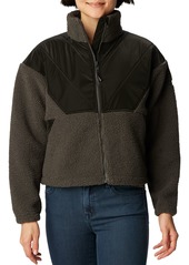 Columbia Women's Uphill Edge Fleece Full-Zip Pullover, XL, Gray