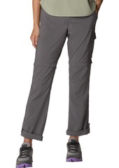 Columbia Women's Utility Convertible Pant, Size 4, Black