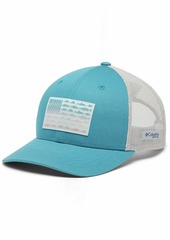 Columbia Youth Fish Flag Snapback Hat, Gray