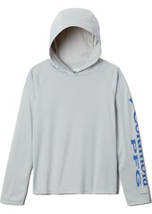 Columbia Youth Terminal Tackle Hoodie, Boys', Small, Gray
