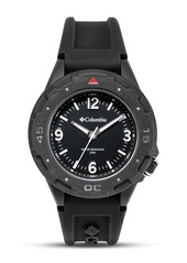 Columbia Men's Analog Silicone Strap Watch, 46mm