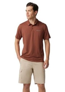 Mens Columbia Carter Crest Polo With Comfort Stretch Cargo Shorts