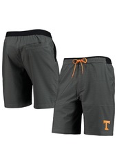 Men's Columbia Charcoal Tennessee Volunteers Twisted Creek Omni-Shield Shorts - Gray
