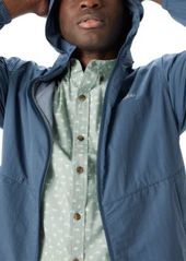 Mens Columbia Garside Packable Jacket With A Rapid Rivers Printed Short Sleeve Shirt