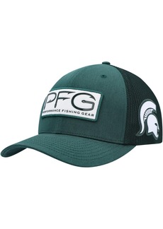 Men's Columbia Green Michigan State Spartans Pfg Hooks Flex Hat - Green